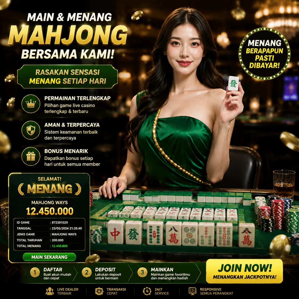Yang berubah di raja99: bookmark, e-wallet, turnover